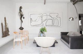 In Week 2 of American Dream Builders, Lukas was the team leader in charge of renovating a midcentury modern home in Palm Springs. Lukas divvies up assignments amongst his teammates, giving himself the living room and the outdoor dining area. While midcentury modern is not Machnik's forte, we see his potential as a designer and a team player, as he turns a neglected midcentury mess into a modern masterpiece. Photo courtesy of Lukas Machnik.