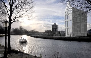 3-D Printed Canal House in Amsterdam - Photo 1 of 5 -