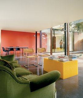The Tree of Ghent - Photo 2 of 11 - Two glass facades in the living space allow for an unencumbered view of the beech tree.