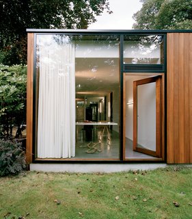The Tree of Ghent - Photo 9 of 11 - The exterior is clad in louro gamela, a tropical hardwood.