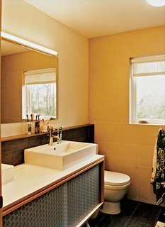 The childrens' bathroom, which is just off the central hallway.