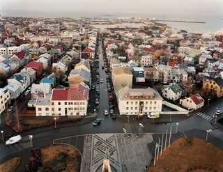 Reykjavík, Iceland - Photo 2 of 13 - Nearly two-thirds of Iceland's population of 300,000 lives in the greater Reykjavik area. The city's name means "smoky bay." The view of the waterfront shows the rational architectural pragmatism that holds sway in much of the country.