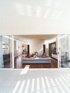 Clayden and Sam Cutler, both former tour managers for rock bands, talk music in the spacious, uncluttered living room that opens onto the balcony.