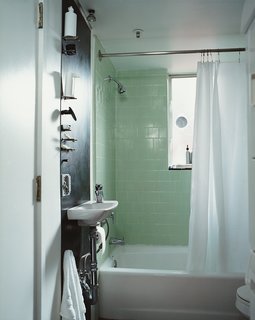 Modern Mixed Use in San Diego - Photo 7 of 11 - In the bathroom, they did "basically surface things," says Im.