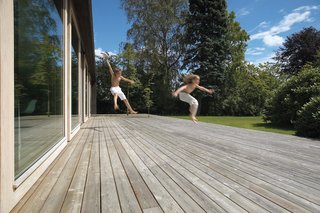 We Summer in the Hamptons - Photo 6 of 6 - With a brood of energetic kids, the advantage of so much outdoor space is clear.