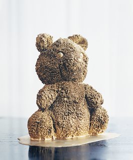 Marcel Wanders - Photo 2 of 11 - A gold-plated porcelain teddy bear.