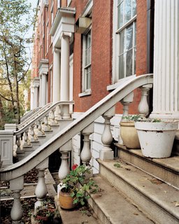 Row House Revival - Photo 1 of 8 - The façades of the Greek Revival town houses that comprise "the Row," on Greenwich Village’s Washington Square, still evoke pre–Gilded Age New York. Within, however, modernity prevails.