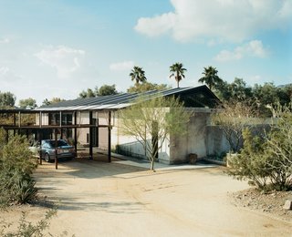 In the original design, steel structural elements were meant to support a distinctive fabric roof but the material was not weather-resistant.