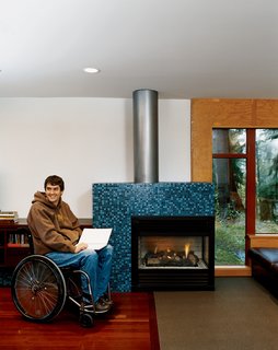 The Siple Life - Photo 1 of 9 - The process of building his home was a creative project for Murray Siple, from the art on the walls to the placement of windows to frame views. "Architecture is filmic," he explains. "Just like in film, you show people what you’re trying to express."