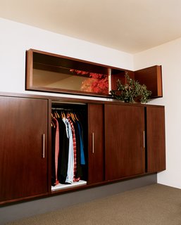 The Siple Life - Photo 6 of 9 - All the windows were designed to frame the mountains and trees without compromising privacy. Sunlight streams in through the window over the bedroom closet.