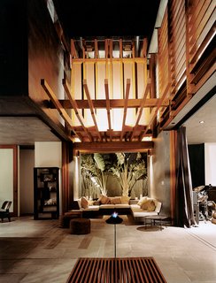The courtyard is now the heart of the house.