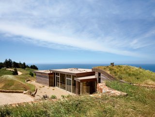 Big Sur: Going Coastal - Photo 1 of 6 - Architect Mary Ann Schicketanz created a 1,900-square-foot home in Big Sur, California, that hugs its hillside site.
