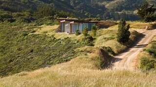 Big Sur: Going Coastal - Photo 6 of 6 - Native grasses, such as red fescue and California oat, dot the landscape surrounding the house.