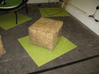 London Design Festival: Straw Bale Seat - Photo 1 of 1 -