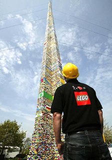 World's Tallest Lego Tower - Photo 1 of 2 -