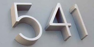 Modern House Numbers - Photo 5 of 6 -