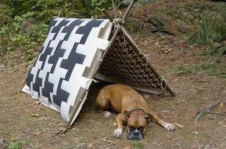 Houndstooth Dogtent - Photo 1 of 1 -