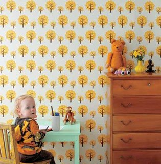 Washable wallpaper? Say it ain't so. Interior product site Ferm Living offers us WallSmart, a line of kid-friendly (and very mother-approved!) non-woven wallpapers. Available in four designs (Dotty, Rush Hour, Animal Farm and Butterflies).