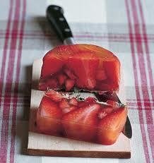 Terrine: Architecture of a One-Dish Meal - Photo 2 of 4 - Strawberry and Fresh Mint Terrine