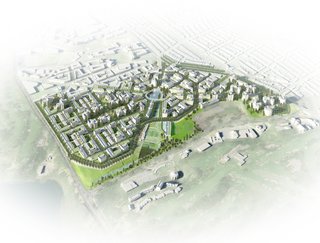 AIA SF Design Awards 2009 - Photo 22 of 23 - Parkmerced Vision Plan by Skidmore, Owings & Merrill<br><br>Honor Award for Urban Design
