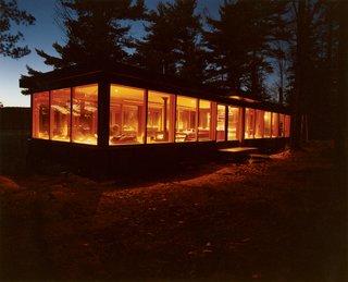The cabin, which took two years to build, and cost less than $165,000, has opened up new opportunities for the enterprising couple.