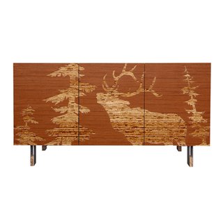 Kyle Schuneman on Masculine Design - Photo 4 of 4 - Mod Lodge Sideboard by Iannone.