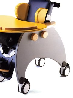 James Leckey Design's Woosh Chair is designed for children with cerebral palsy.