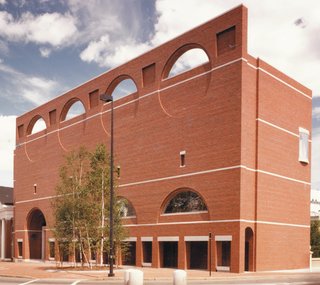 Facade of the Charles Shipman Payson Building at the Portland Museum of Art.