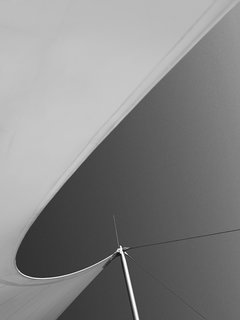 The membrane Sobek designed for Pope Benedict XVI’s visit to Germany in 2006.