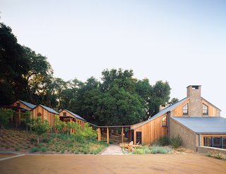 PISE Does It - Photo 4 of 4 - The Kavner house is a California take on the classic Adirondack style of upstate New York. The main house is used every weekend and the cabins fill up at family gatherings.