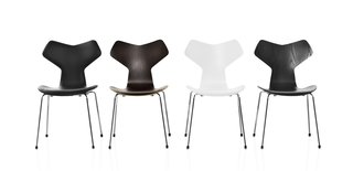 Grand Prix chairs by Arne Jacobsen for Fritz Hansen