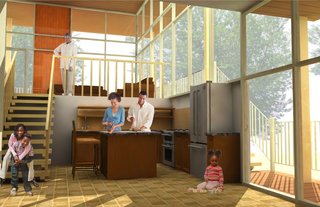 Adaptive Living (interior) by Diandra Maseli and Elisa Costa of McGill University