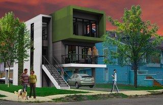 The Excursion (exterior) by Michael Benkert of University of Cincinnati, Winning Design