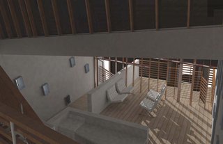 The InOut House (interior) by Scott Burroughs of Tulane University