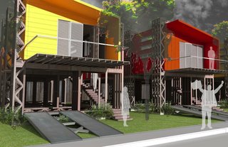 Wood Frame House (exterior) by Lilia Koleva and Philippe Larocque of McGill University