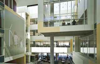 Top Ten Green Projects - Photo 8 of 20 - Great River Energy Headquarters (interior view) in Maple Grove, Minnesota, by Perkins + Will. Photo by Lucie Marusin.