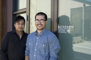 Donerik Dela Cruz (left) and Aaron Pou (right), co-principals and creative directors of Autograph