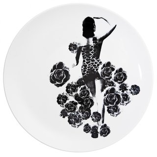 Moster (or Aunt) plate from the Between Us Women series, by Lisa Bengtsson