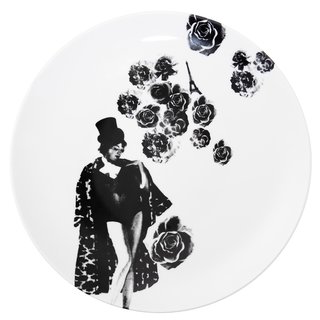 Tant (or Lady) plate from the Between Us Women series, by Lisa Bengtsson