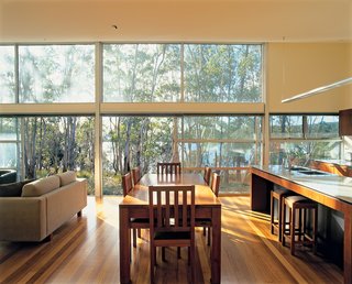 Roughing it? Hardly. The Taits had to make only minimal compromises to obtain their sustainable dream home.