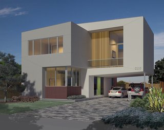 Binary House. Photo courtesy of Collaborative Designworks.