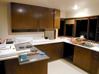Anderson Remodel by Shed Architects. The kitchen before the renovation. Photos courtesy of the architects.