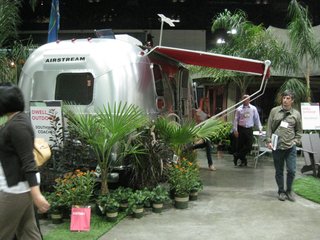 Exhibition Snapshot: Dwell Outdoor - Photo 3 of 4 - Also set up at the exhibition is the nineteen-foot-long Airstream Victorinox Special Edition Trailer.