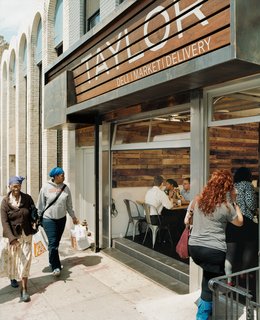 Hoagies' Heroes - Photo 8 of 13 - Washington was handing out chunks of cash to local businesses to jumpstart private investment on H Street NE as part of its $95 million Great Streets Initiative. Mazza and Patten applied for a grant to fund the roll-up garage door that opens onto the street, allowing patrons to dine en plein air despite zoning restrictions on sidewalk tables. They received $20,000, and though it didn’t cover the full cost of the door, it went miles in differentiating the deli’s facade from the surrounding block.
