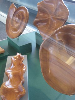 Accessories from the Oceana Wood Line, known for their organic shapes and natural form.