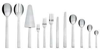 Alessi's Fall/Winter Collection - Photo 14 of 14 - Santiago cutlery, by David Chipperfield for Alessi.<br><br>English architect and designer David Chipperfield's Santiago cutlery has clean lines that would complement any modern kitchen.