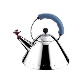 Alessi's Fall/Winter Collection - Photo 3 of 14 - Tea Kettle designed by Michael Graves for Alessi in 1985.