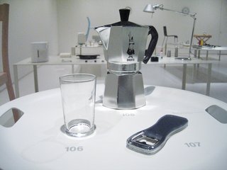 Objects from the Super Normal exhibit at twentytwentyone in 2006.