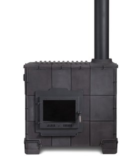 Live from London: Brompton District - Photo 2 of 4 - Dick Van Hoff's Tile Stove for Royal Tichelaar Makkum, currently on display at Gallery Libby Sellers.