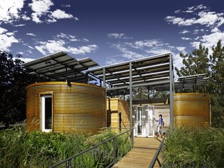 Net Zero x Twenty = Solar Decathlon - Photo 2 of 5 - Cornell University's Silo House.